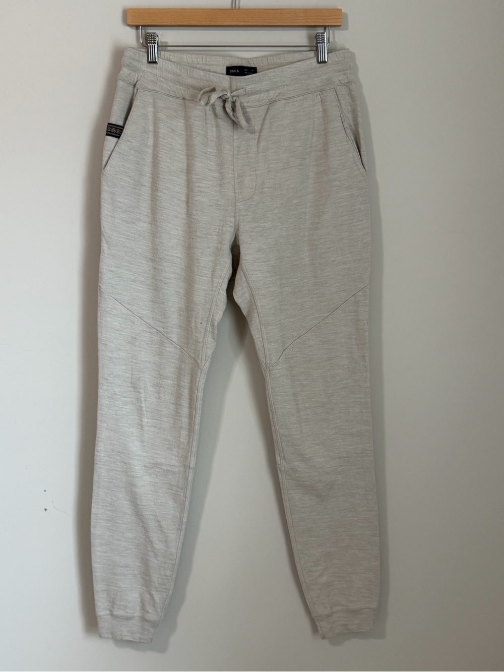 PAKA Men's Alpaca Joggers Size Medium Breathable Baby Alpaca Pants